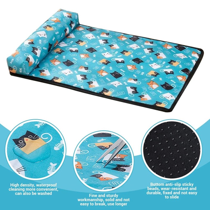 Waterproof Dog Bed Warm Cushioned Sleeping Mat For All Sizes 2