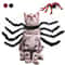 Spooky Wings Pet Costume Halloween Pet Costume With Bat Wings Spider Harness For Cats And Dogs 0