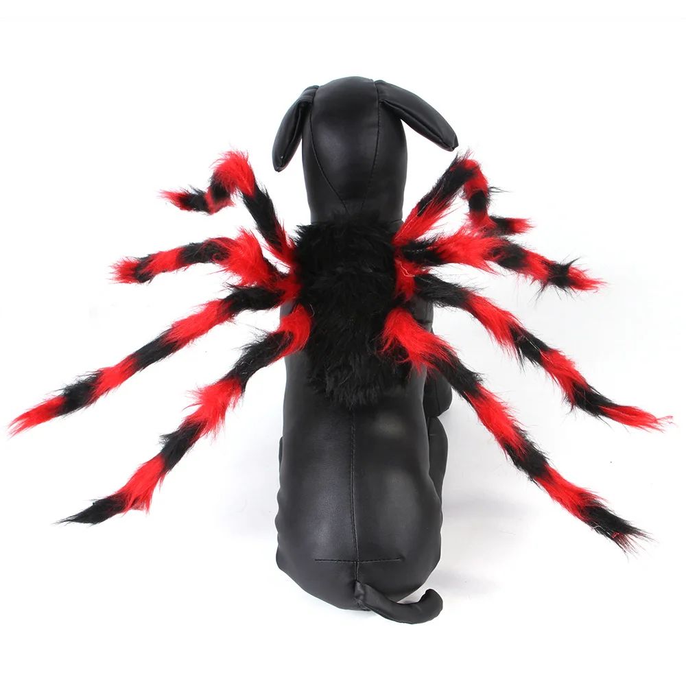 Spooky Wings Pet Costume Halloween Pet Costume With Bat Wings Spider Harness For Cats And Dogs 9