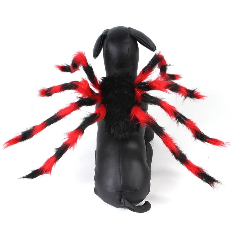Spooky Wings Pet Costume Halloween Pet Costume With Bat Wings Spider Harness For Cats And Dogs 9