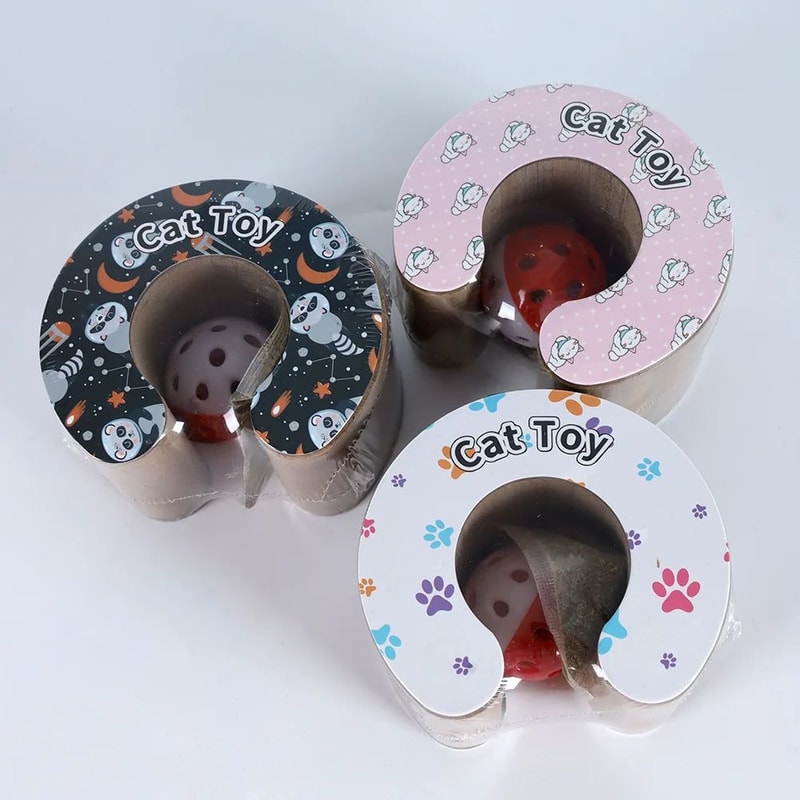 FlexiFold PlayScratcher Accordion Cat Scratch Board Interactive Scratcher Toy 2