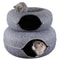 CozyLoop Play Tunnel Bed Cat Tunnel Toy Donut Bed For Indoor Cats And Small Pets 3