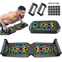 powerform pro training board – push up board with handles for full-body home workouts
