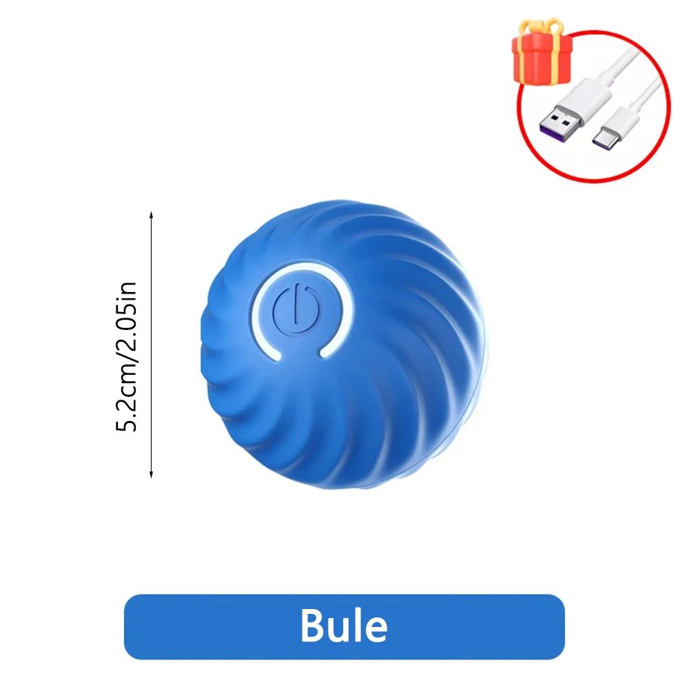 BounceMate Active Play Ball Smart Dog Toy Ball Interactive Rolling Toy For Dogs And Cats 3