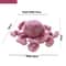 OctoTough Squeak Buddy Indestructible Dog Toy Plush Octopus With Squeaker 6