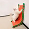 CornerClaw Comfort Lounger LShaped Cat Scratching Board Felt Sofa Protector Bed 3