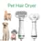 DryNStyle Pro Grooming Tool 2in1 Pet Dryer Brush With Quiet Airflow For Cats And Dogs 0