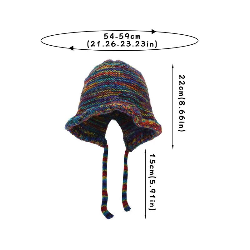 CozyChic Winter Bucket Hat Women Knitted Bucket Hat In Korean Style For Warm Everyday Wear 4