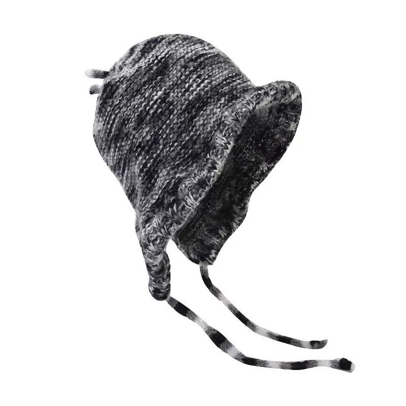 CozyChic Winter Bucket Hat Women Knitted Bucket Hat In Korean Style For Warm Everyday Wear 5