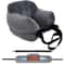 FlexRest Travel Comfort Pillow Adjustable Travel Neck Pillow With Fillable Design Washable Cover 3
