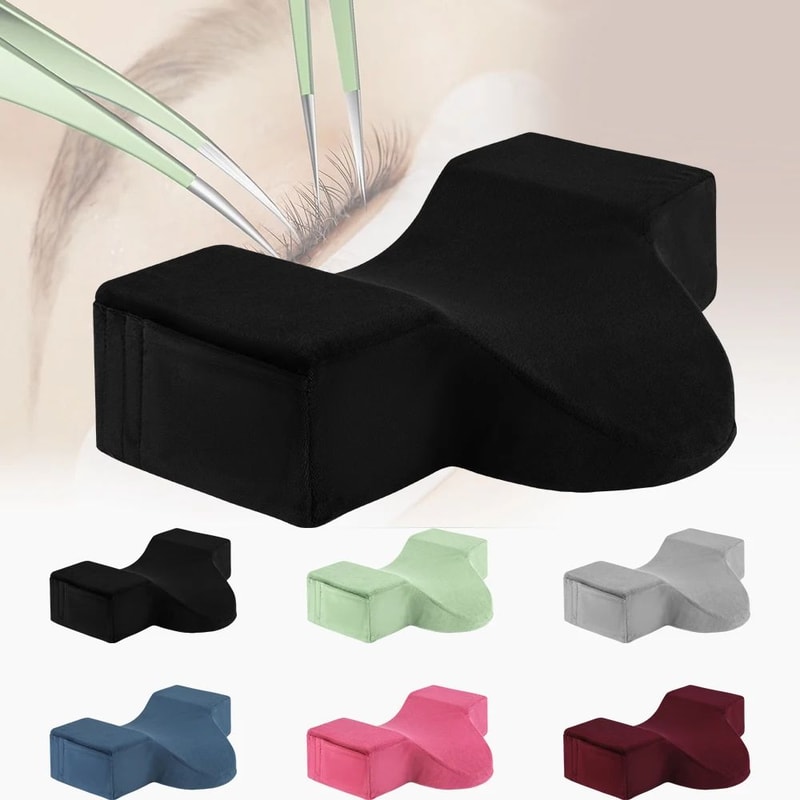 LashEase Pro Comfort Pillow Eyelash Extension Pillow With Memory Foam UShape For Salon Home Use 0