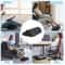 ComfortRise Memory Support Memory Foam Office Foot Rest Under Desk Leg Elevation Pillow 2