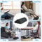 ComfortRise Memory Support Memory Foam Office Foot Rest Under Desk Leg Elevation Pillow 2