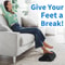 ComfortRise Memory Support Memory Foam Office Foot Rest Under Desk Leg Elevation Pillow 3