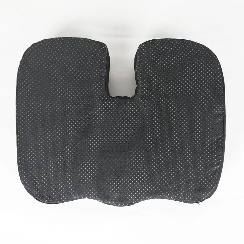 WaveRelief Comfort Seat UShaped Seat Cushion For Tailbone Pain Relief Breathable Support 1