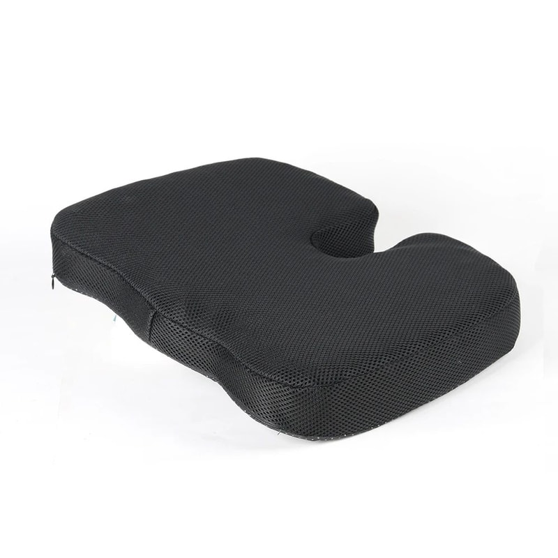 WaveRelief Comfort Seat UShaped Seat Cushion For Tailbone Pain Relief Breathable Support 2