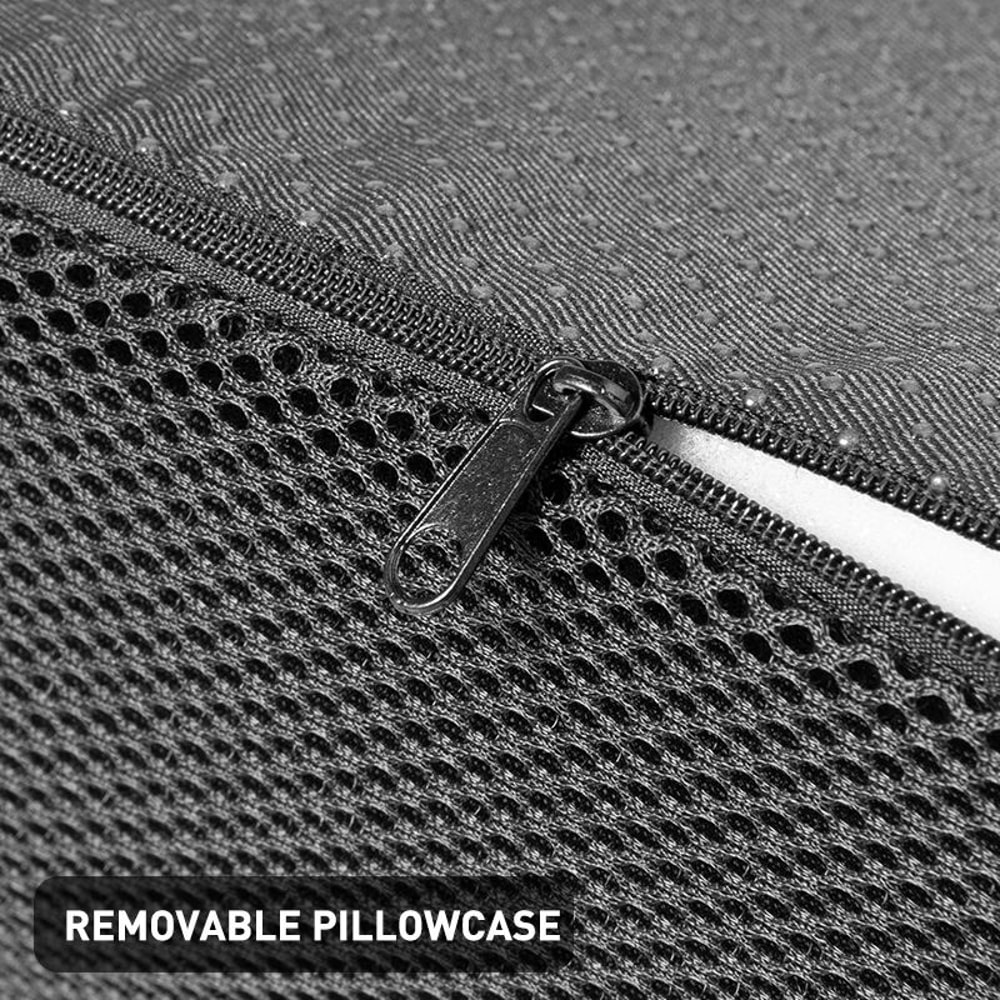 PostureLift Memory Comfort Office Footstool Under Desk Memory Foam Foot Rest For Better Sitting 4