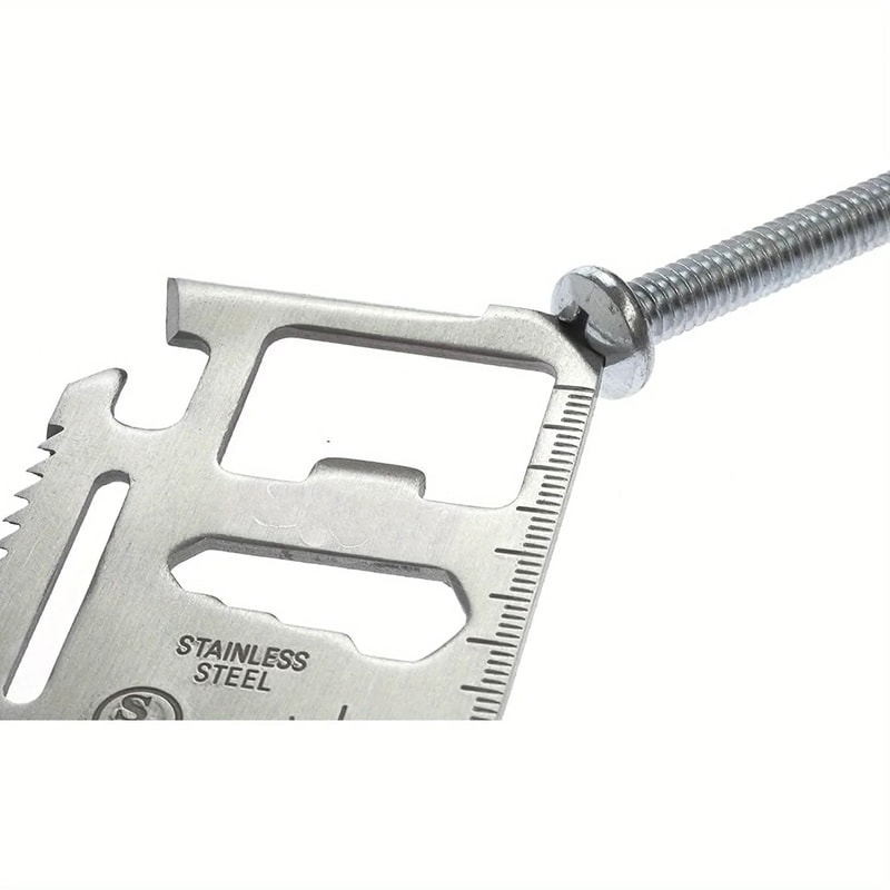 PocketPro Survival Card Credit Card Multitool EDC Gadget For Camping Everyday Carry 2