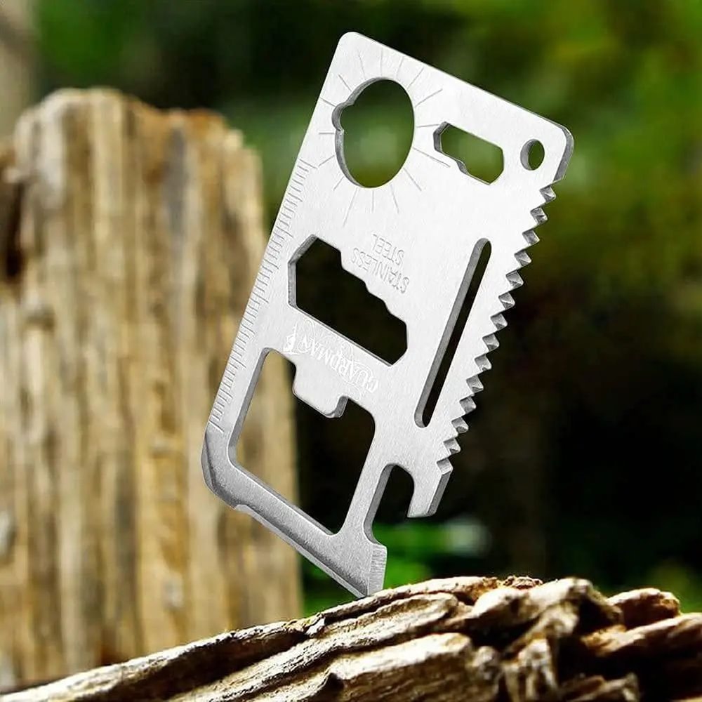 PocketPro Survival Card Credit Card Multitool EDC Gadget For Camping Everyday Carry 4