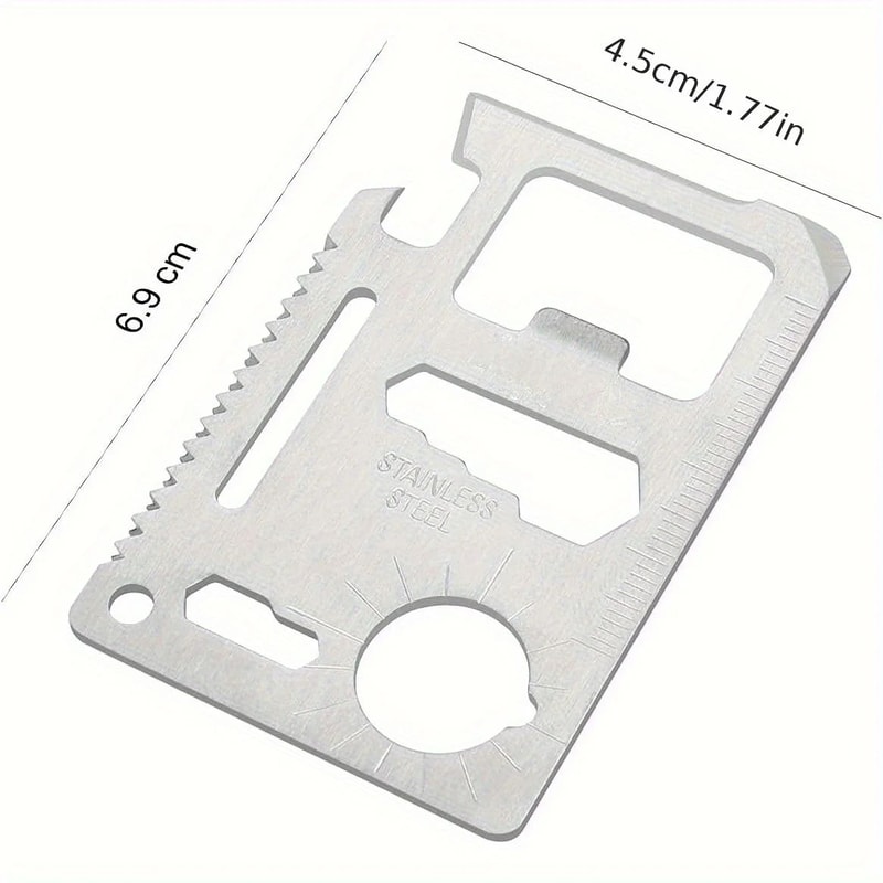 PocketPro Survival Card Credit Card Multitool EDC Gadget For Camping Everyday Carry 5