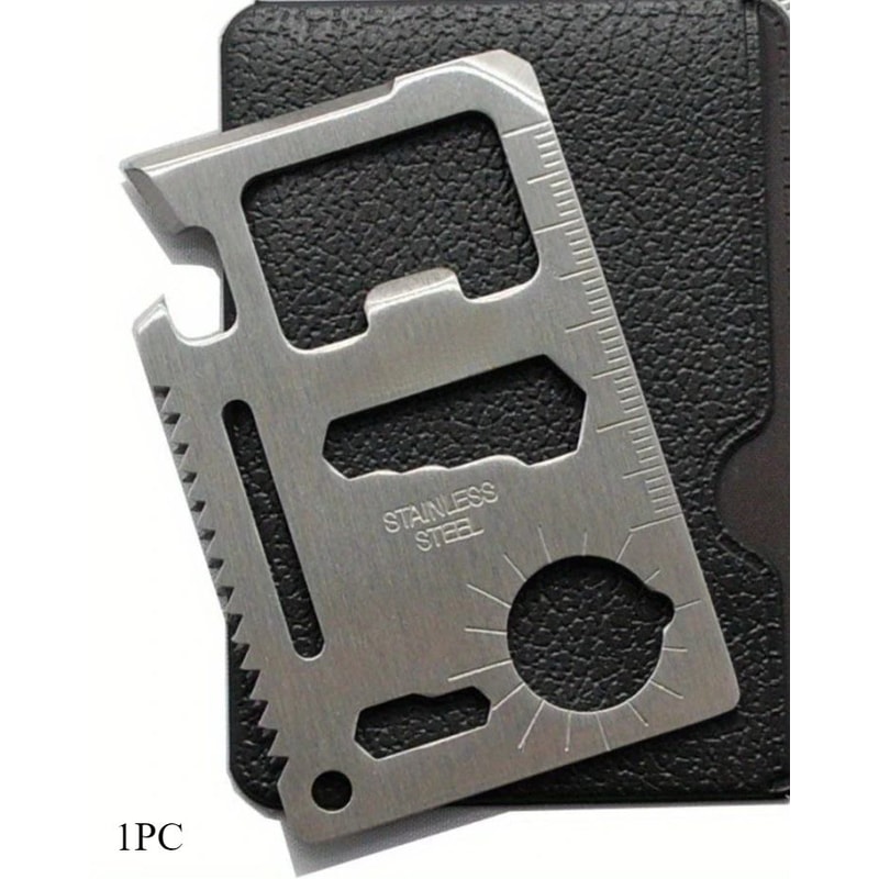 PocketPro Survival Card Credit Card Multitool EDC Gadget For Camping Everyday Carry 6