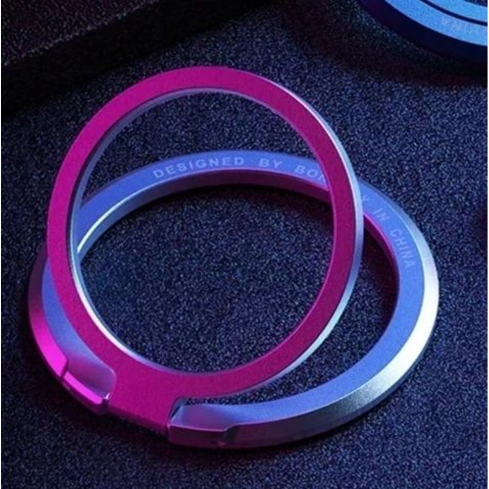 MagSafe IPhone Magnetic Phone Grip Stand Portable Foldable MagSafe Phone Holder With Removable Rin 0