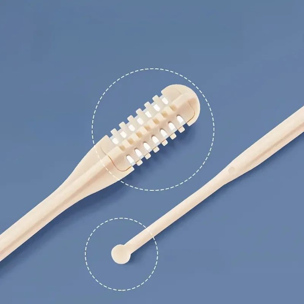 EasyClean 4Piece Manual Nose Hair Trimmer Ear Hair Trimmer Set BatteryFree Grooming Kit For Teens 3