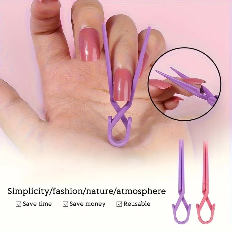 SoftLock Nail Polish Remover Clips Set NonSlip Gel Polish Remover Clips For Easy Manicure 5Piece 0