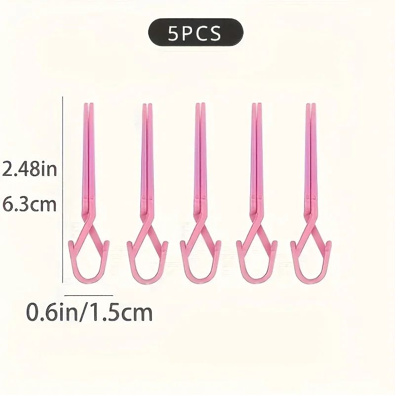 SoftLock Nail Polish Remover Clips Set NonSlip Gel Polish Remover Clips For Easy Manicure 5Piece 2
