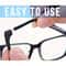 GripSecure AntiSlip Eyeglass Hooks Silicone Glasses Ear Hooks For Active AllDay Wear 3 Pairs 1