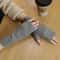 VelourTouch Touchscreen Gloves Winter Fingerless Gloves With Soft Palm For Phone Tablet Use 5