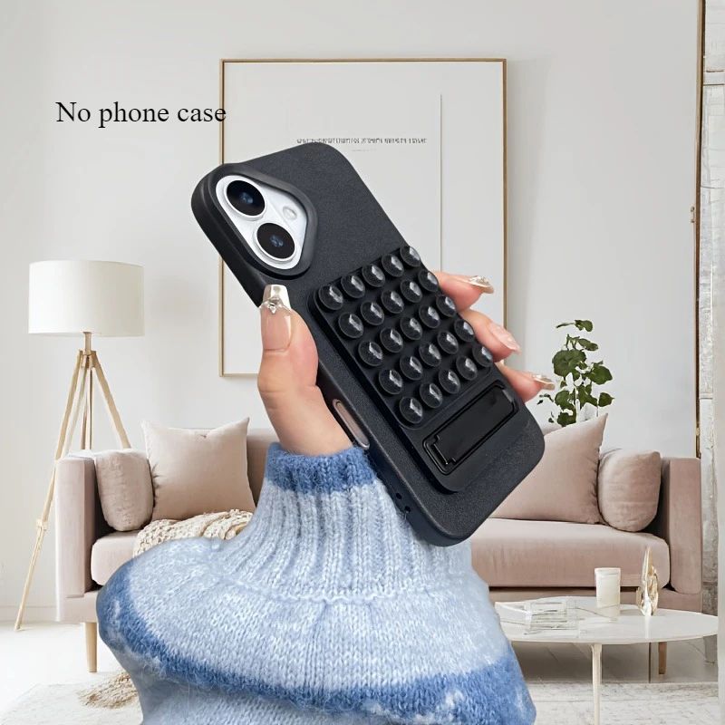 FlexHold Silicone Suction Cup Phone Stand Foldable Desktop Phone Holder With Strong Grip 6