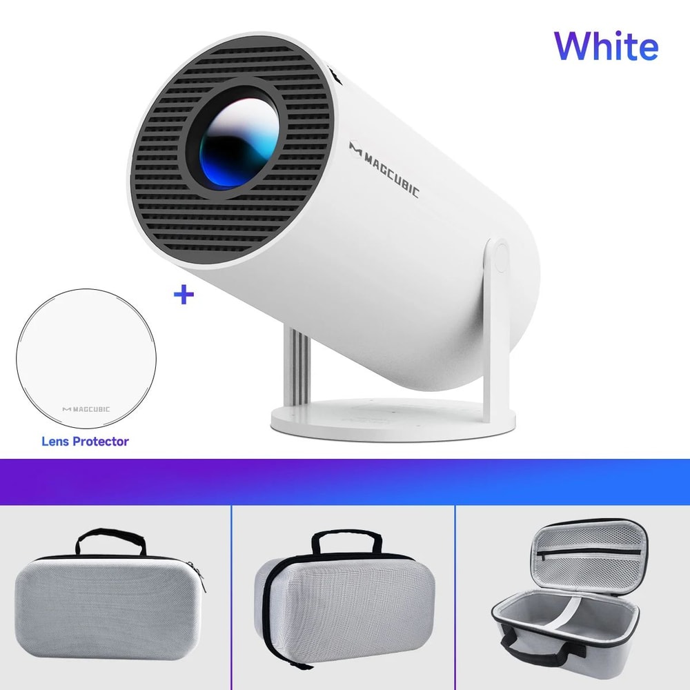 Magcubic HY300 Pro Smart Projector Android 14 Home Theater Projector With Dual WiFi 6 8