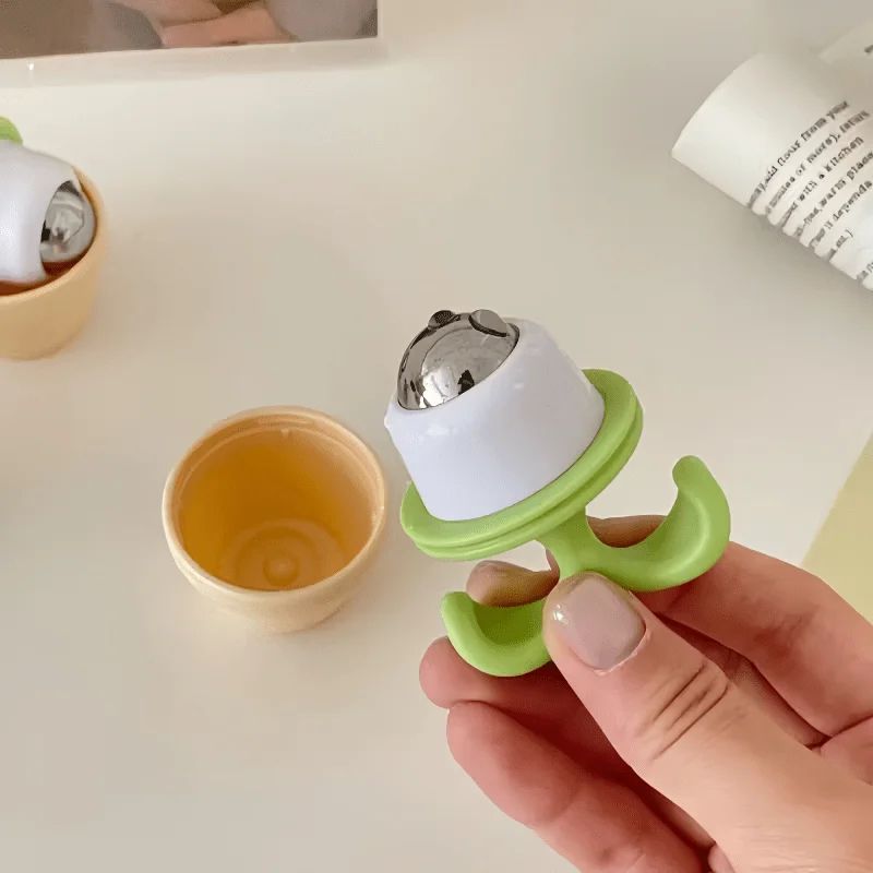 BloomRelief Manual Facial Roller Massager PlantShaped Manual Face Massager With Acupressure Rollin 1