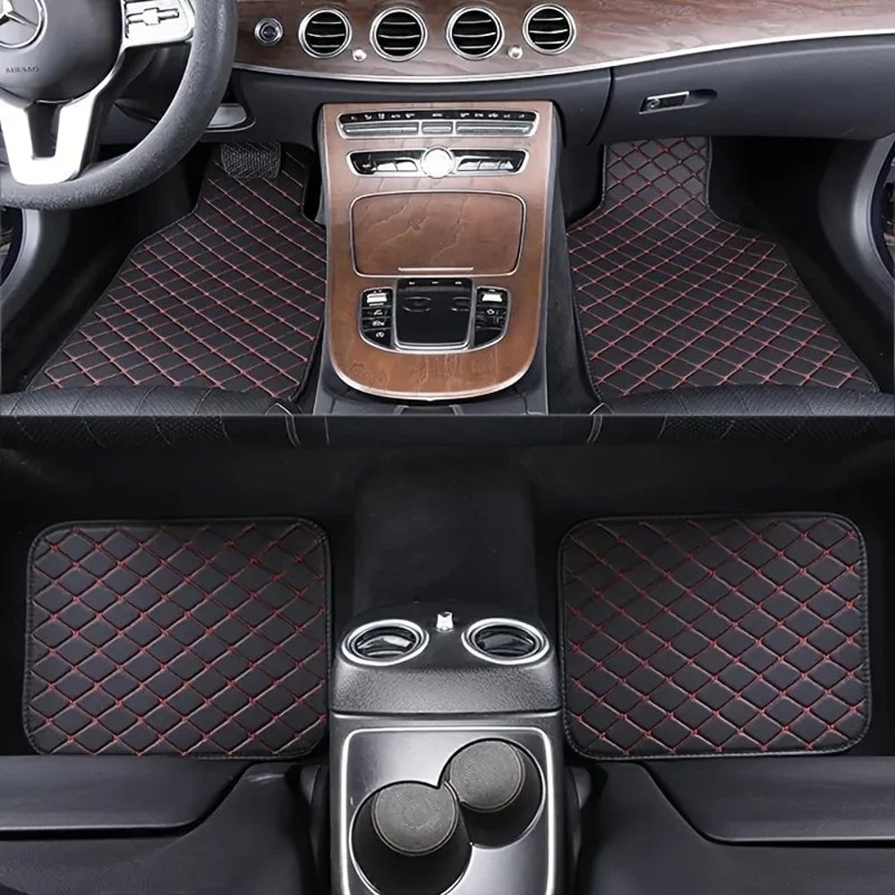 RoadGuard AllSeason Car Floor Mat Set Universal Car Floor Mats For 5Seat Vehicles 2