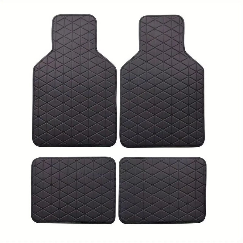 RoadGuard AllSeason Car Floor Mat Set Universal Car Floor Mats For 5Seat Vehicles 4