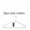 SpaceSmart Foldable Clothes Hanger Set 5Pack Foldable Clothes Hangers For Closet Organization 5