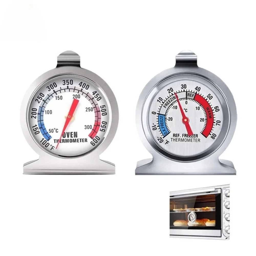 TempMaster Stainless Steel Oven Grill Thermometer Accurate Oven Thermometer For Baking BBQ Freez 1