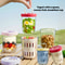 FreshDrop DoubleLayer Fruit Cup With Fork LeakProof Fruit Snack Cup For OntheGo Eating 3