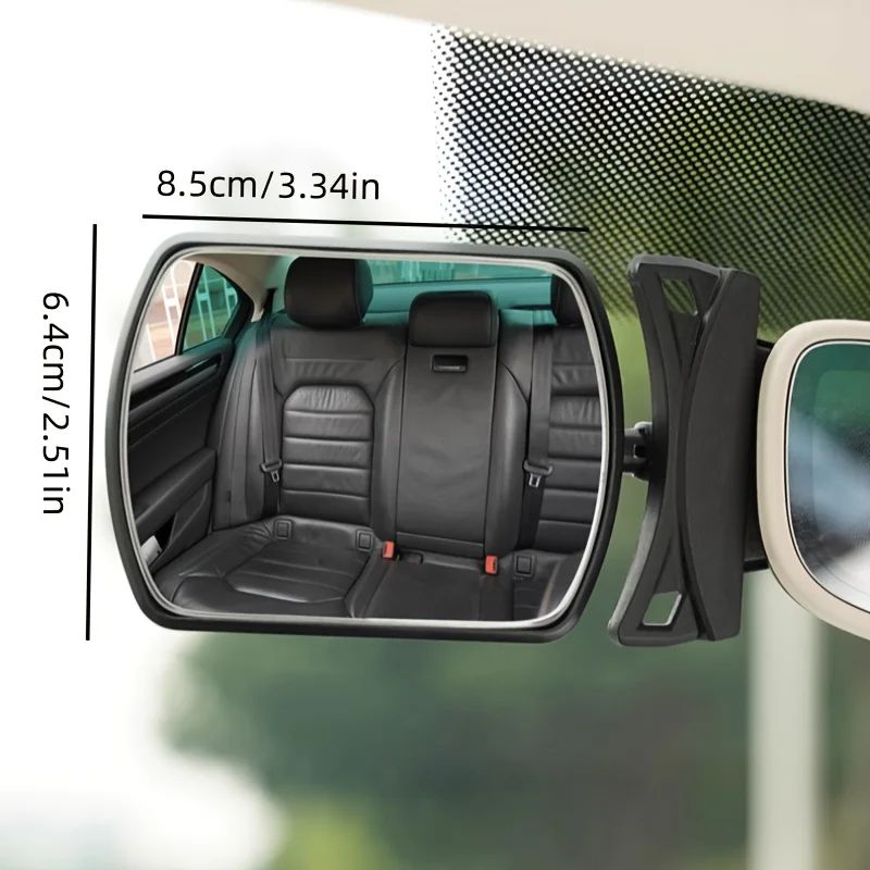 SafeView 360 Baby Car Mirror Rotating Baby Car Mirror For Back Seat Monitoring 1