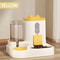 PurrFlow 2in1 Automatic Cat Feeder Water Dispenser Automatic Cat Feeder With Integrated Water Bow 3