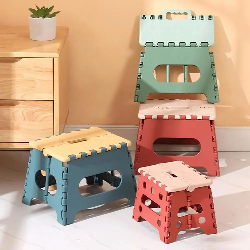 Compact Portable Camping Chair With NonSlip Base Lightweight Folding Outdoor Stool For Travel Hiki 0