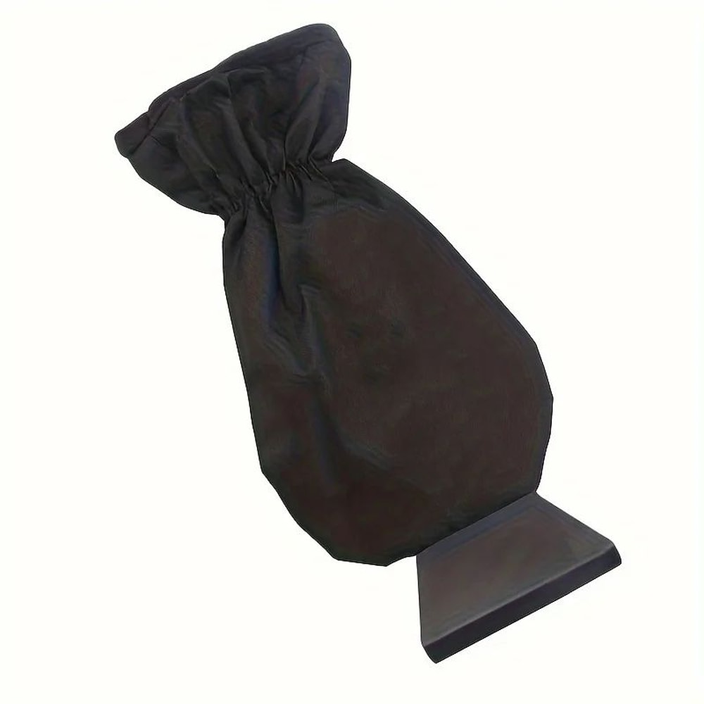 AllinOne Car Ice Scraper Snow Brush With Thermal Gloves HeavyDuty Winter Windshield Cleaning Kit 5