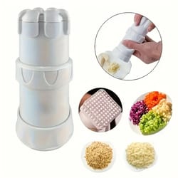 mini garlic press tool & grinder – manual garlic cutter and masher for fast, flavorful cooking
