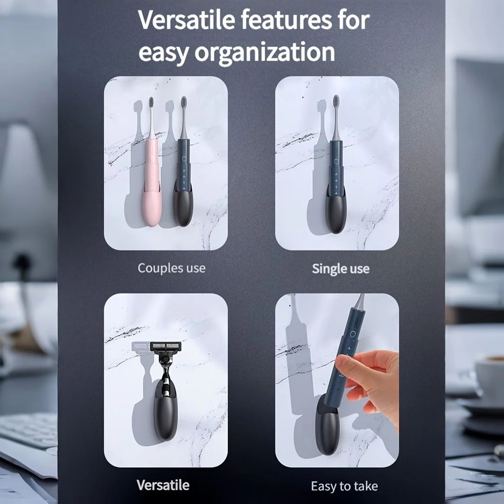 Traceless Rice Paddle Holder WallMounted Rice Cooker Spatula Organizer For Clean Tidy Kitchens 1