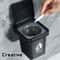 WallMounted Stainless Steel Ashtray With Lid Compact Trash Can Ashtray For Clean OdorControlled Sp 0