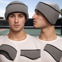 winter thermal headband for extreme cold – ergonomic cold weather headband for running, skiing & cycling