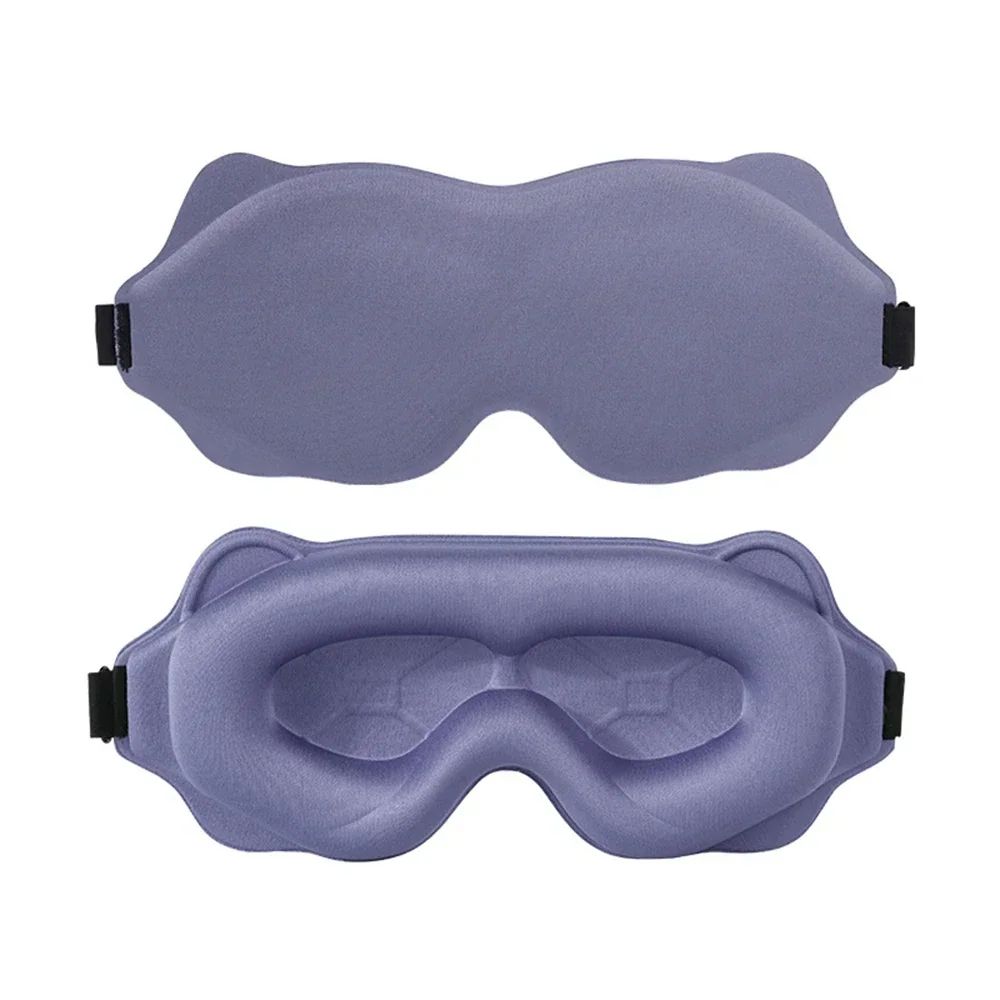 3D Contoured Sleep Mask For Total Darkness Light Blocking Eye Mask For Deeper More Restful Sleep 5