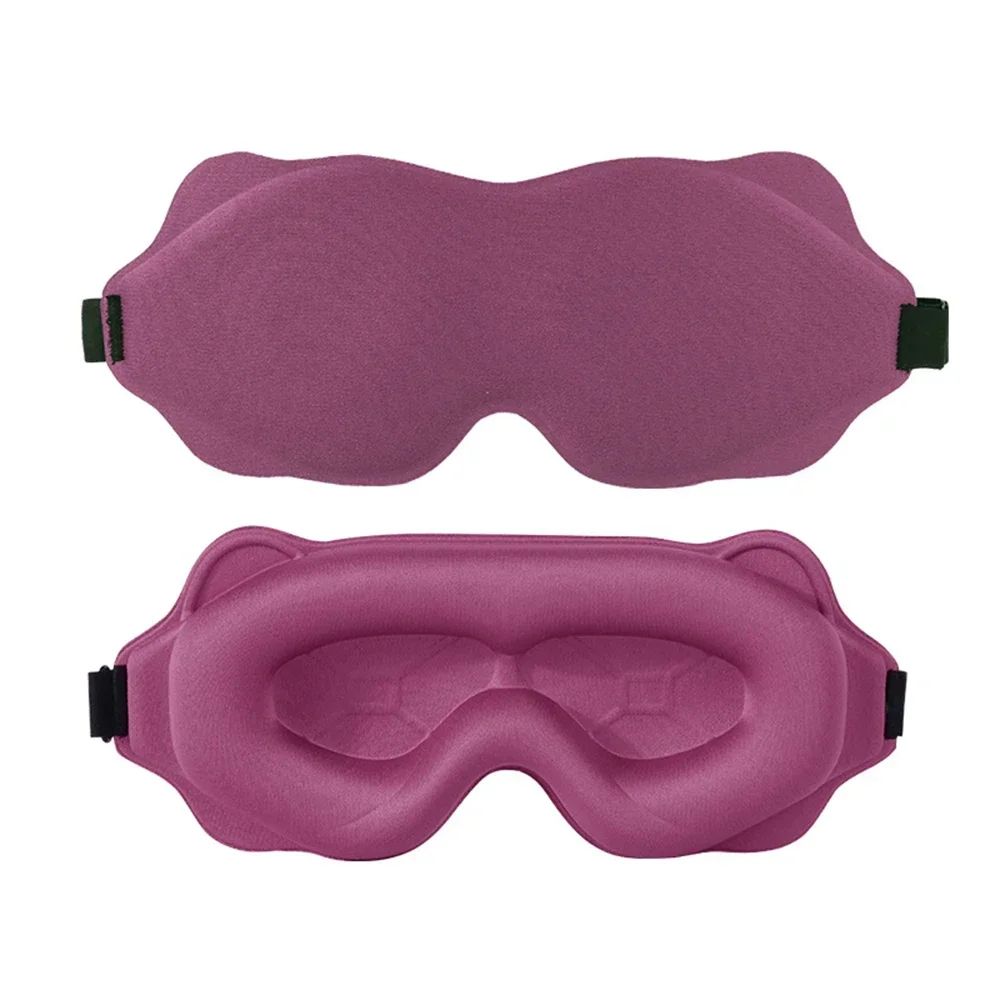 3D Contoured Sleep Mask For Total Darkness Light Blocking Eye Mask For Deeper More Restful Sleep 6