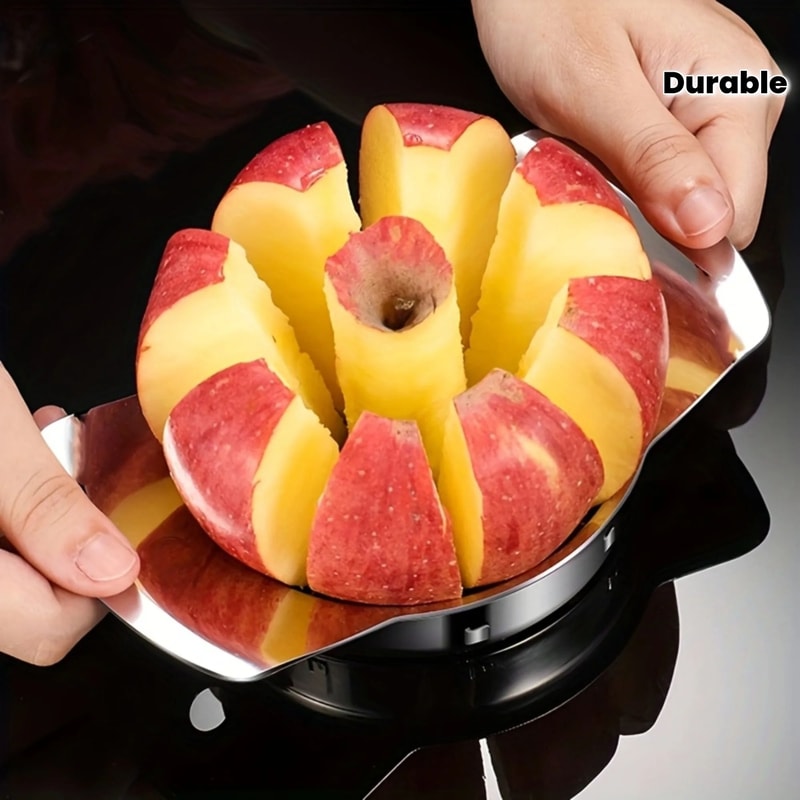 Stainless Steel Fruit Slicer And Peeler Set Easy Apple Slicer Orange Peeler Everyday Kitchen Tool 0